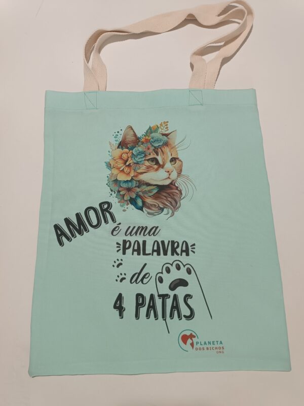 Ecobag Amor é Uma Palavra de 4 Patas - Imagem 2