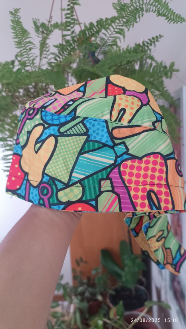 Touca estampada
