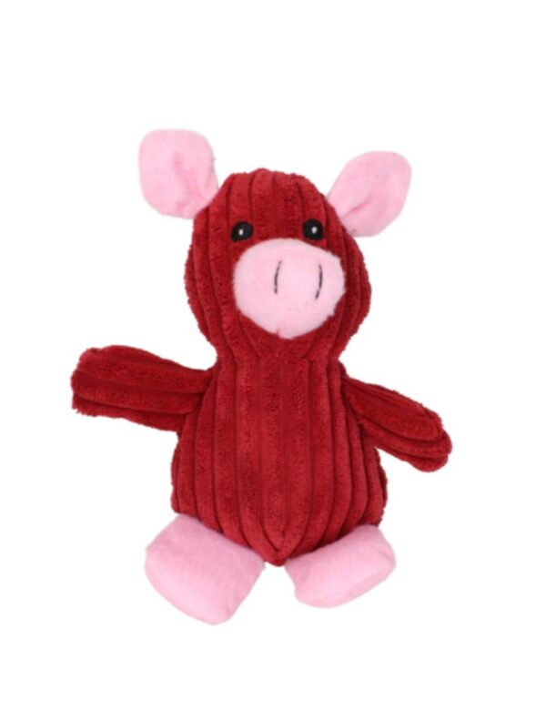Porquinho vermelho pelúcia