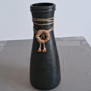 Garrafa decorada Black
