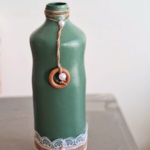 Garrafa decorada Green
