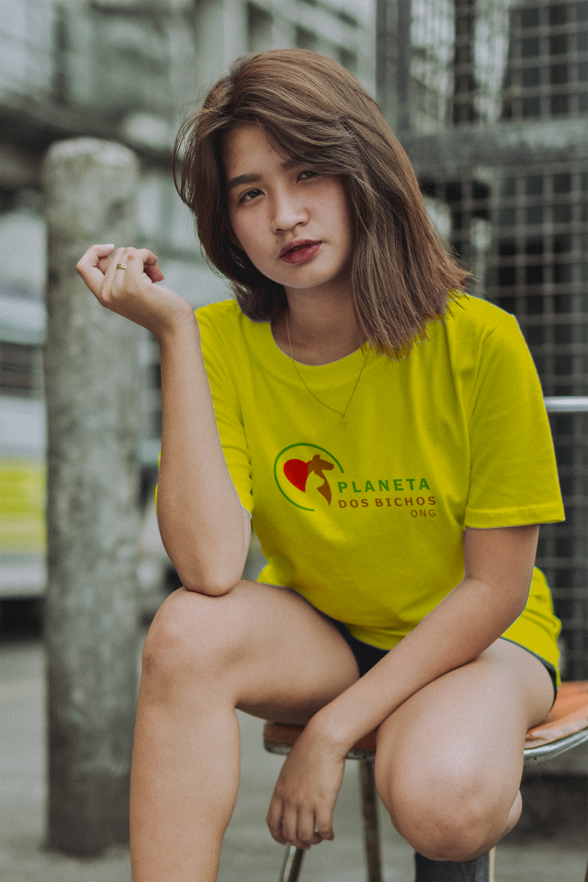 Camisa Voluntário ONG Planeta dos Bichos